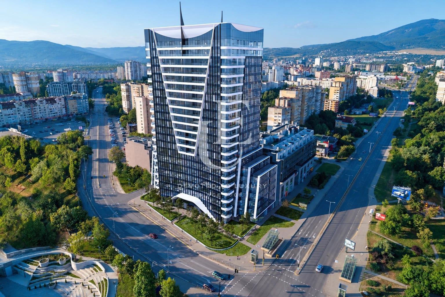 Ексклузивен апартамент с две спални за продажба в M-Tower