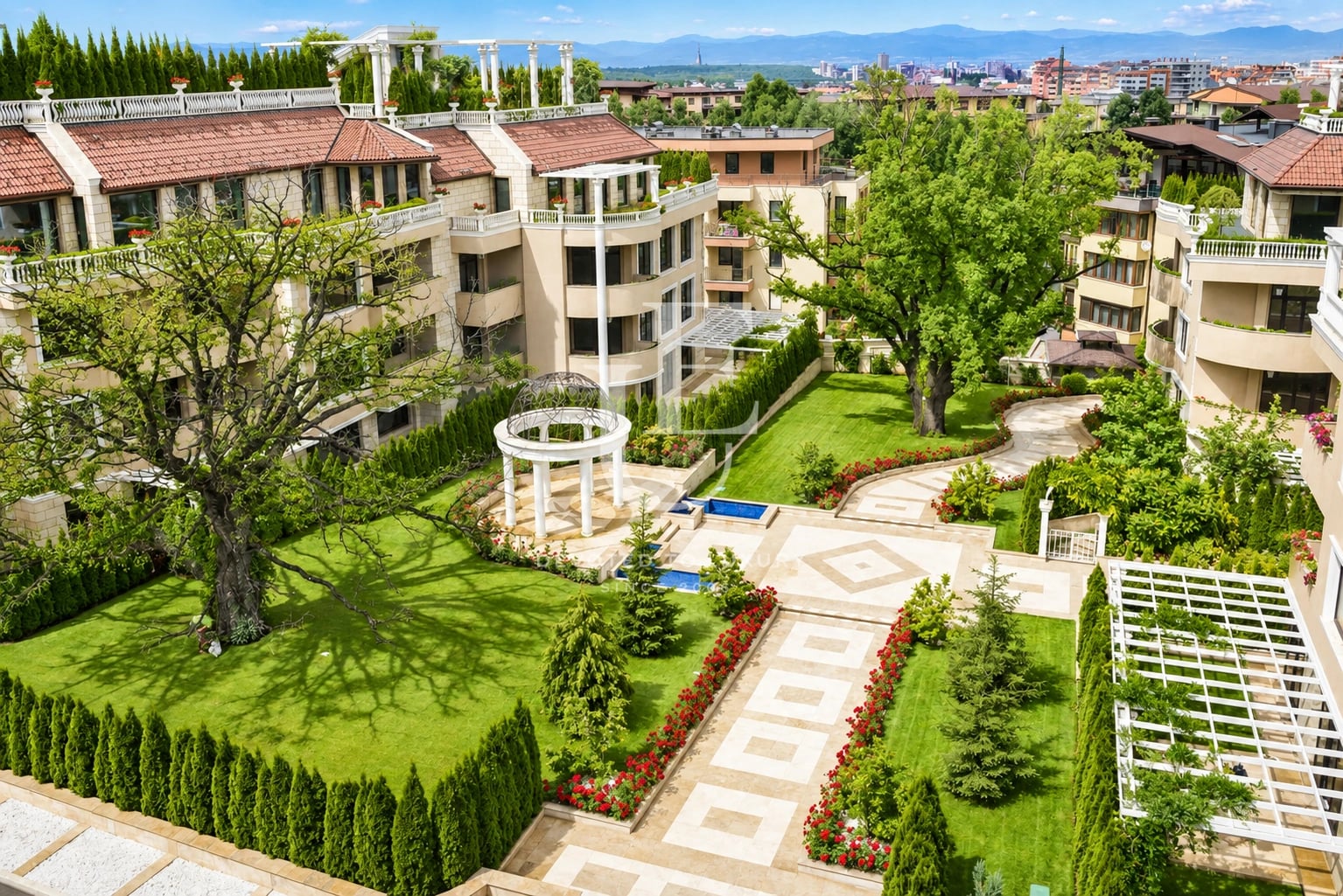 Spacious 4-room apartment in a boutique complex in the Vitosha district.
