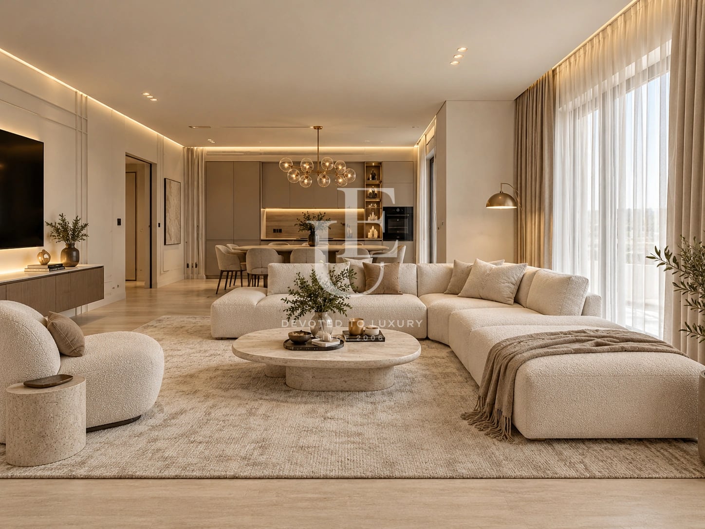 Four-Bedroom Apartment with a Private Garden in an Exclusive Gated Community near Vitosha Mountain
