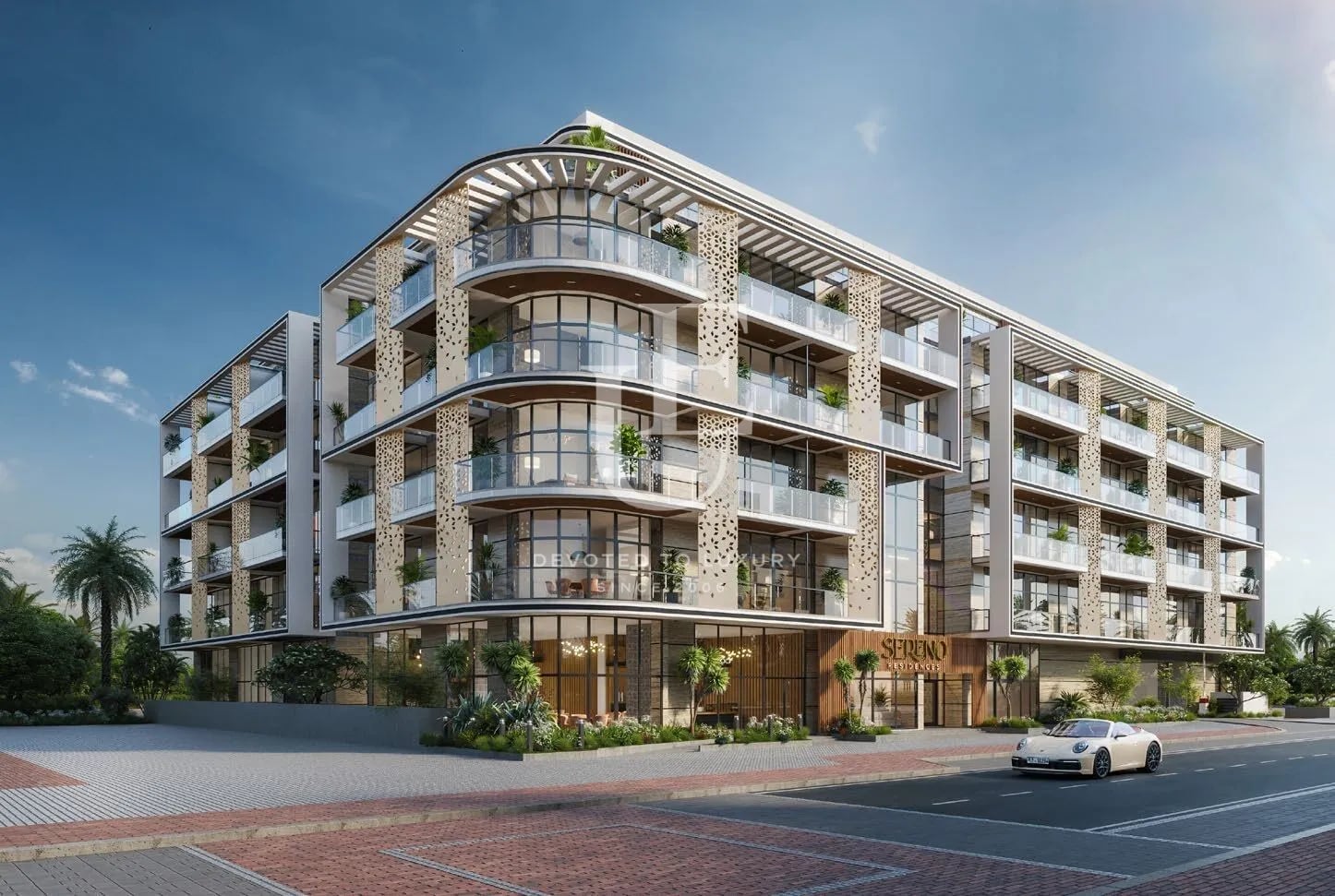Модерен апартамент с една спалня в престижна сграда в Дубай