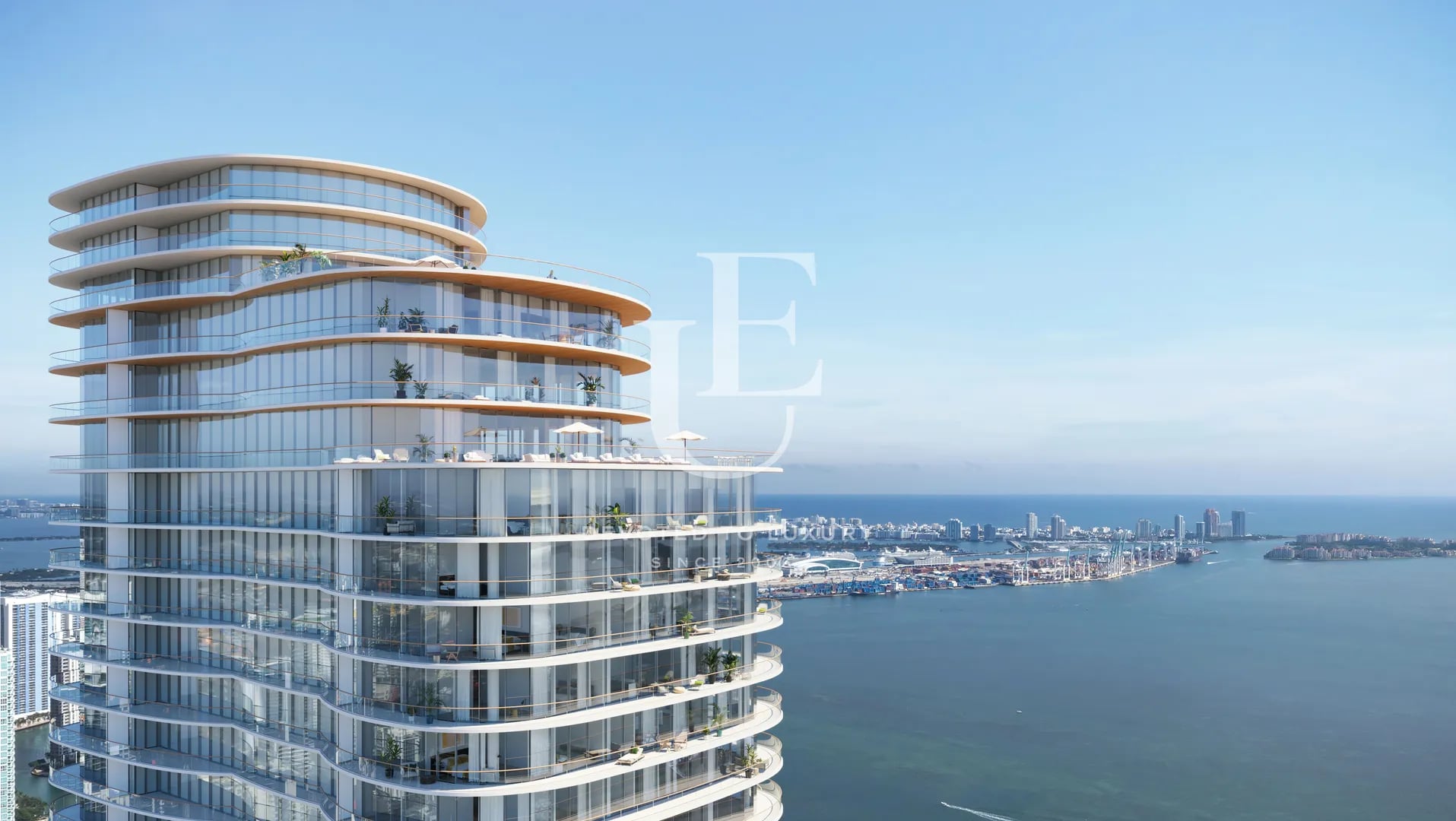 Изискан апартамент с три спални в Cipriani Residences Miami